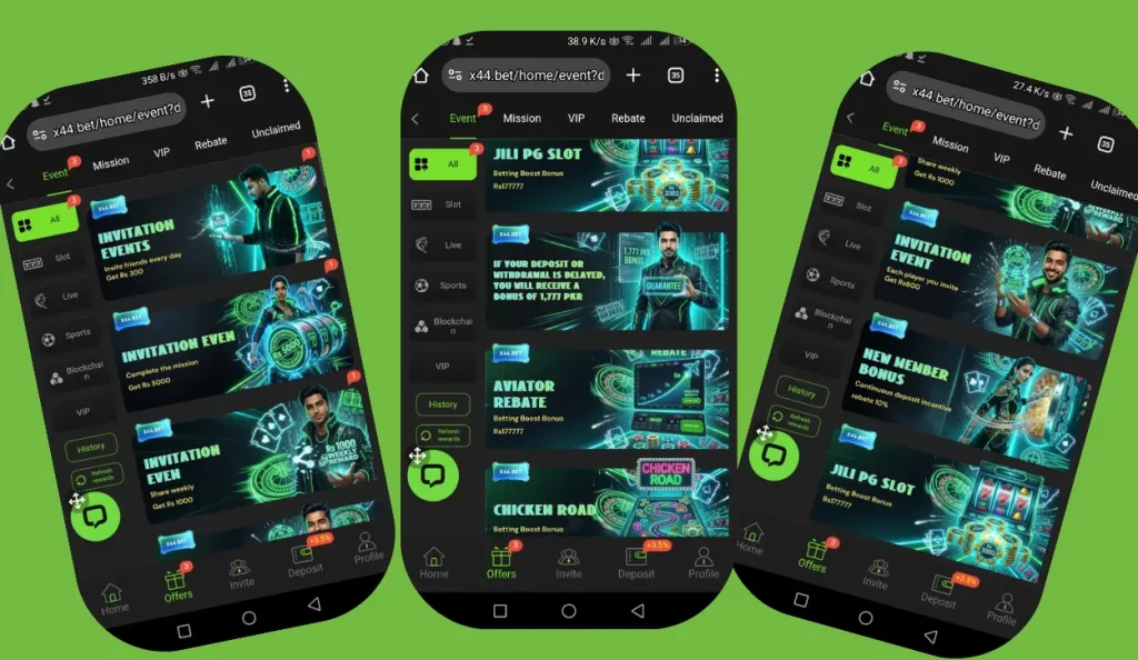 X44Bet Game Download