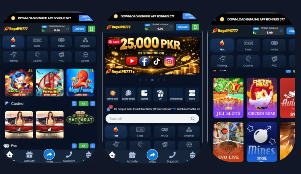 Royalpk777 Game Download APk