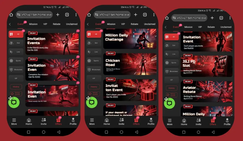 X92 Game Download Apk
X92bet  Game Features 